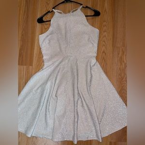 Cream sparkle dress Size Medium